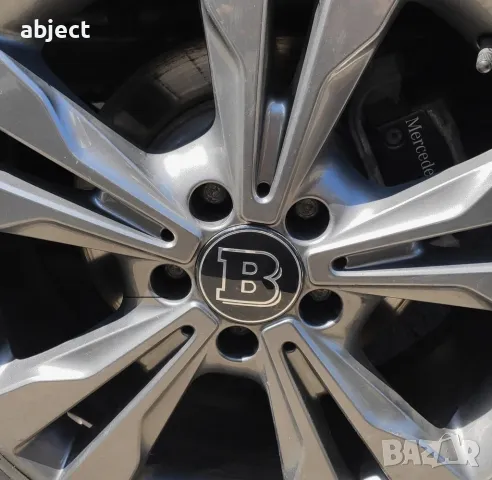 Капачки за джанти за Мерцедес 75мм Mercedes Benz Брабус, снимка 10 - Аксесоари и консумативи - 24613525