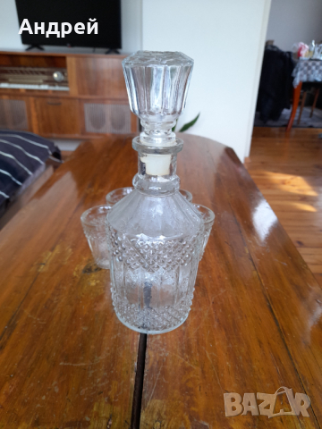 Стара гарафа #10, снимка 3 - Антикварни и старинни предмети - 36570925