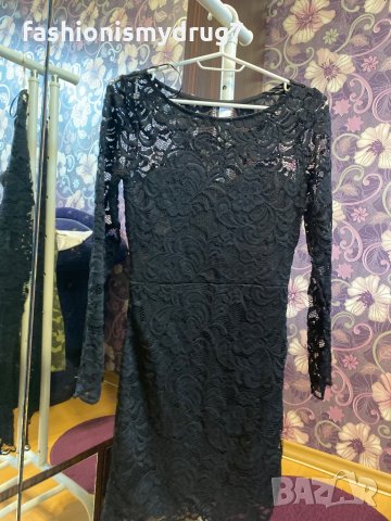 H&M къса дантелена рокля , снимка 3 - Рокли - 30117826