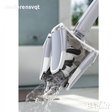 Х образен моп паяк с функция за изстискване на кърпата, снимка 5 - Мопове, кофи, четки и метли - 38164545