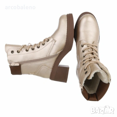 Дамски боти с връзки, 5цвята , снимка 18 - Дамски боти - 53057820