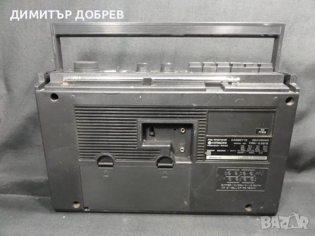 СТАР РЕТРО ТРАНЗИСТОР РАДИО КАСЕТОФОН HITACHI TRK-5381E, снимка 4 - Радиокасетофони, транзистори - 50728587