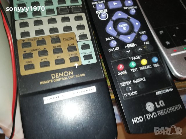 denon/technics remote control-swiss 0711231456, снимка 4 - Дистанционни - 42892720