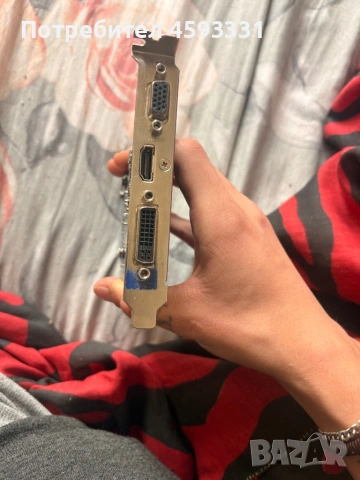 Видеокарта Asus Geforce 210, снимка 3 - Видеокарти - 54145056