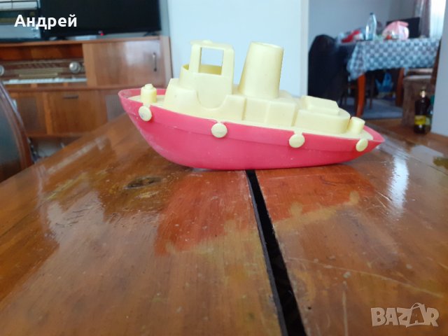 Стара играчка кораб,корабче #3, снимка 1 - Други ценни предмети - 31575506