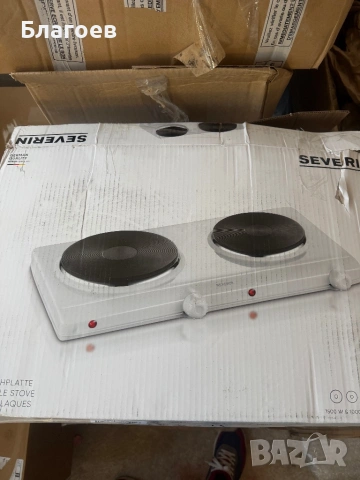 Двоен електрически котлон Severin DK 1042 бързо затопляне 2500W, 3,9кг