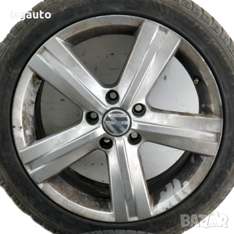 Алуминиеви джанти 5x112 с гуми R17 Volkswagen Passat (B7) 2010-2014 ID:159846 ОЕМ №3AA601025E, снимка 5 - Гуми и джанти - 54261435