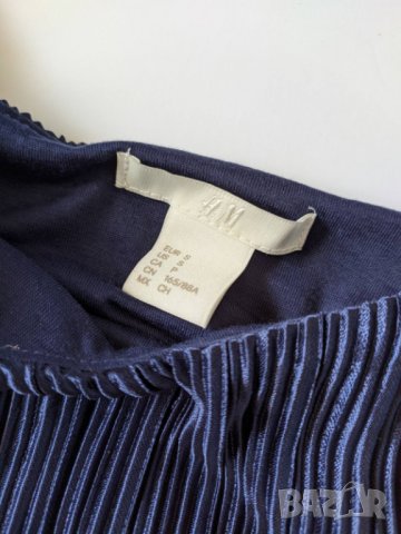 Дамски плисиран топ H&M , снимка 2 - Потници - 29408823