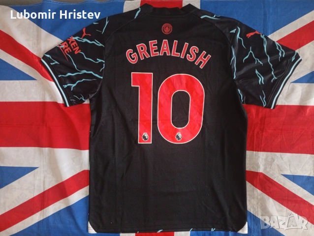 Манчестър Сити фланелка , снимка 2 - Футбол - 54015365