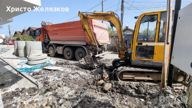 Багер, бобкат, дъмпер, валяк , снимка 8 - Други почистващи услуги - 53907938