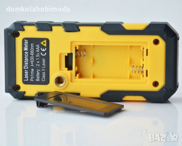 Лазерна ролетка,0.3–40метра,Площ и Обем,11,7х6х3см, снимка 7 - Измервателни инструменти - 37620030