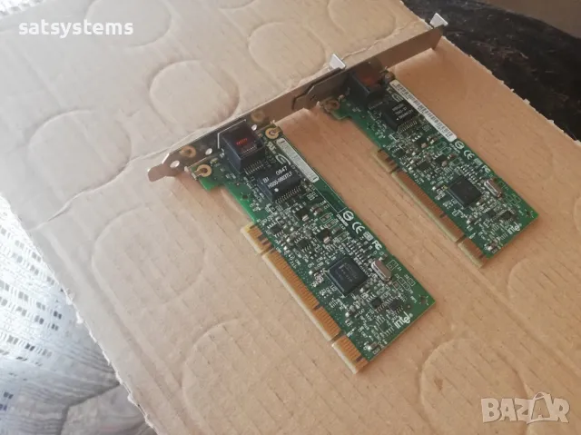 Intel Pro/1000 GT PCI Desktop Network Adapter Card, снимка 4 - Мрежови адаптери - 48096549