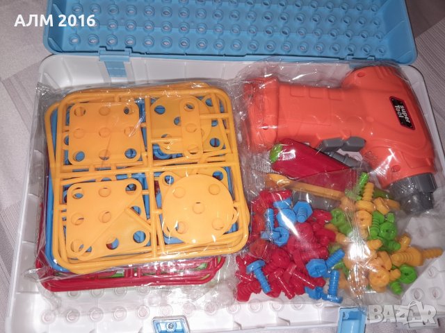 Конструктор с електронен винтоверт, снимка 3 - Конструктори - 42825772