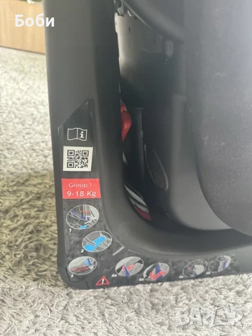 CHICCO Стол за кола 9-18 кг. GO-ONE COAL, снимка 2 - Столчета за кола и колело - 54329937