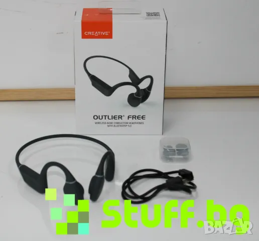 Слушалки Creative Outlier Free, снимка 4 - Bluetooth слушалки - 49178479
