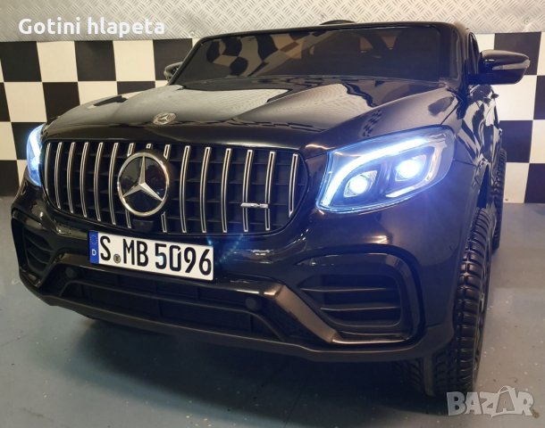 Акумулаторен джип Mercedes GLC63 (лицензиран), MP4 видео дисплей, 4x4, снимка 16 - Електрически играчки - 30613459