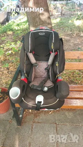 Столче за кола 3в1 - бебешко / детско Graco Nautilius Elite Sport Luxe , снимка 3 - Столчета за кола и колело - 55940147