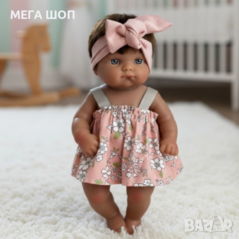 Бебе кукла 25 см с подвижни ръце и крака – идеален подарък за малките грижещи се сърца, снимка 2 - Кукли - 52930921