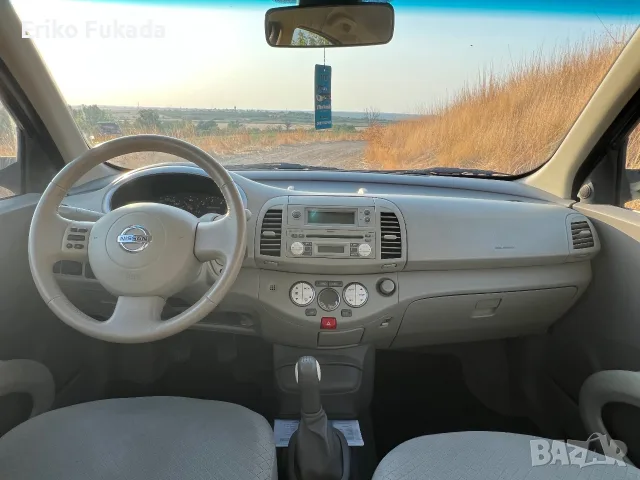Nissan Micra 1.5 dCi • 80 к.с. • 2003 г. • 5 врати • Графит, снимка 12 - Автомобили и джипове - 55904670