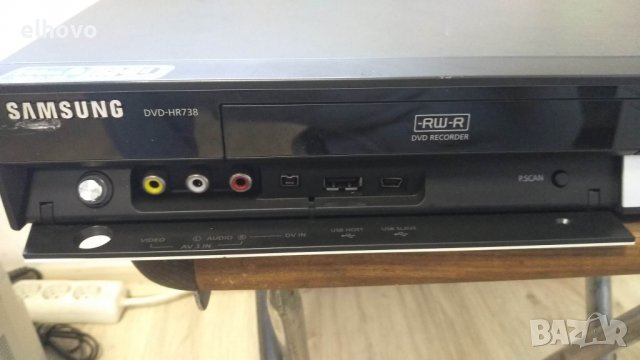 DVD Samsung HR738, снимка 7 - Плейъри, домашно кино, прожектори - 39280826