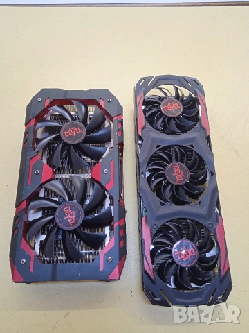 Видеокарти охлаждане вентилатори
