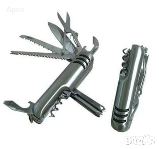 Къмпинг Лампа и Фенер със Соларен Панел.LED COB Фенер със Zoom.Джобно Ножче Army Pocket Knife.Компас, снимка 5 - Къмпинг осветление - 54175569