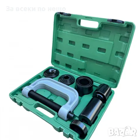 Скоба и втулки за монтаж и демонтаж на лагери и шарнири 10 части RockForce, снимка 2 - Други инструменти - 50326633