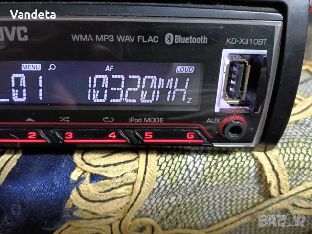 JVC KD-X310BT bluetooth, снимка 4 - MP3 и MP4 плеъри - 53245059