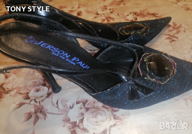 JERSON PAUL Оригинални Дамски Обувки 39, снимка 3 - Дамски елегантни обувки - 51488497