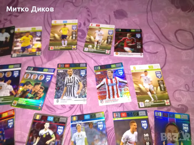 Fifa 365 Panini -картички стикери 32броя, снимка 7 - Футбол - 48870248