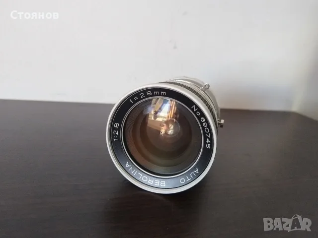 Обектив AUTO BEROLINA 1:2.8 f=28mm Japan, снимка 12 - Обективи и филтри - 55903300