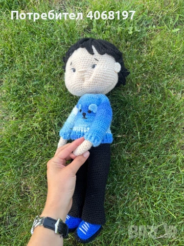 Плетена играчка / кукла, снимка 3 - Кукли - 50578187