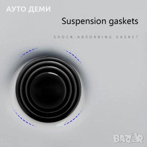 Гумен черен антишумов стопер стопери самозалепващ за купе на автомобил кола , снимка 2 - Аксесоари и консумативи - 44255599