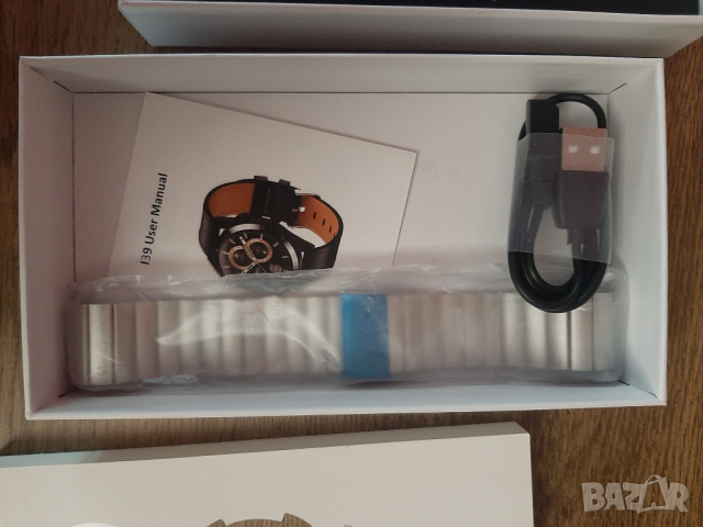 Смарт часовник за мъже K22 Bluetooth Call i39 Smartwatch 2022, снимка 17 - Смарт часовници - 36380722