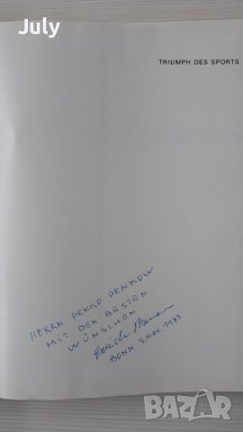 Triumph des Sports, Erich Baumann, снимка 3 - Специализирана литература - 39807343