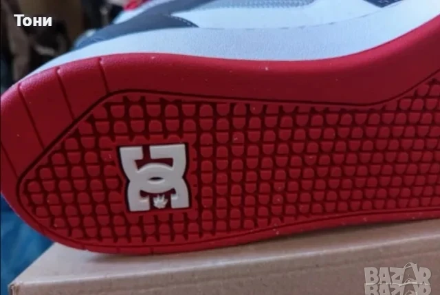 DC USA ORIGINAL Нови Мъжки Маратонки Изцяло от Естествена Кожа , снимка 14 - Маратонки - 51244682