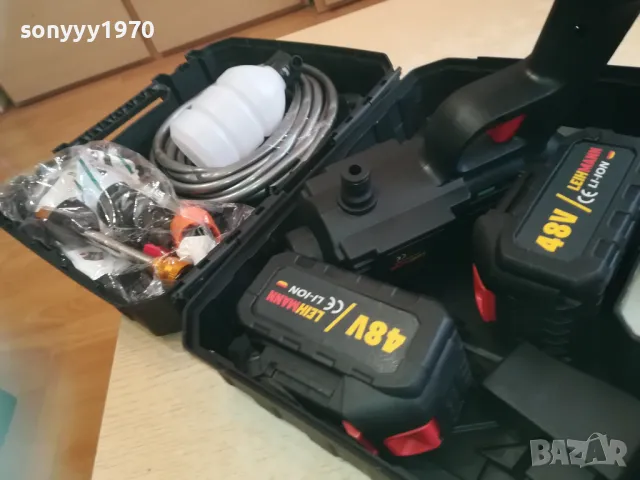 LEIHMANN-АКУМУЛАТОРНА ВОДОСТРУЙКА С 2 БАТЕРИИ 3010240744, снимка 5 - Други инструменти - 47769123