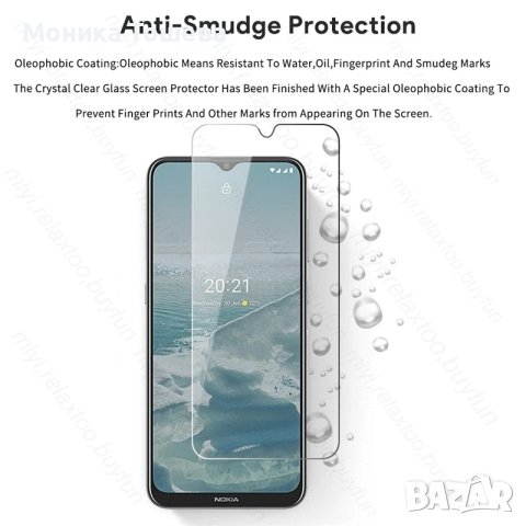 Стъклени протектори за Nokia C22/C31/C32/G22/G60/X30, снимка 3 - Фолия, протектори - 44386796