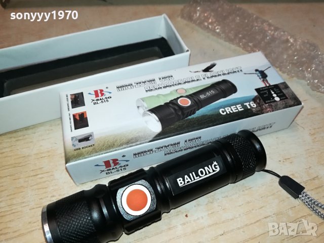 ЛЕД ФЕНЕР-ЗАРЕЖДАНЕ В ЮСБ ПОРТ 2710231855, снимка 8 - Екипировка - 42747097