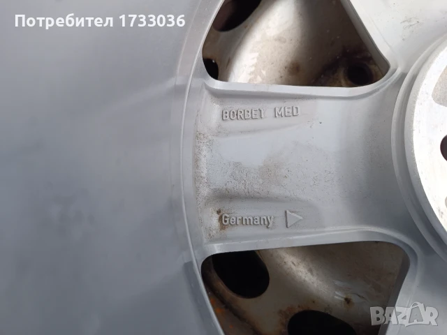 Алуминиева джанта 5 x 100 16 цола Volkswagen Audi., снимка 3 - Гуми и джанти - 50670389