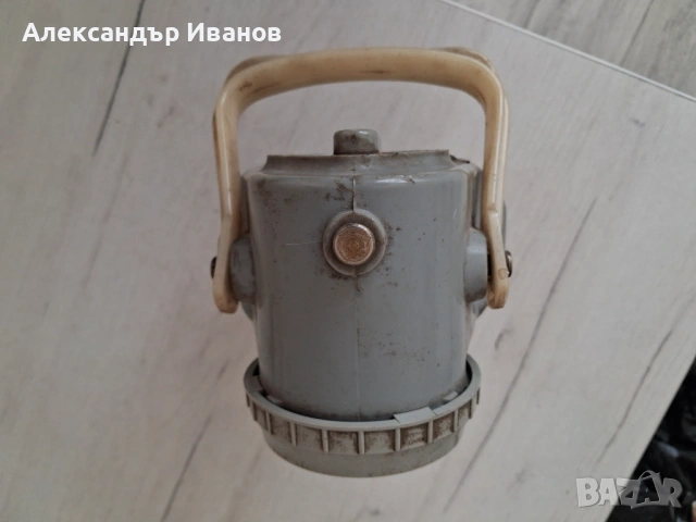 Стар,германски,индустриален фенер, снимка 5 - Антикварни и старинни предмети - 54105844