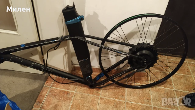 CUBE 29" рамка и задна капла за електрически велосипед 