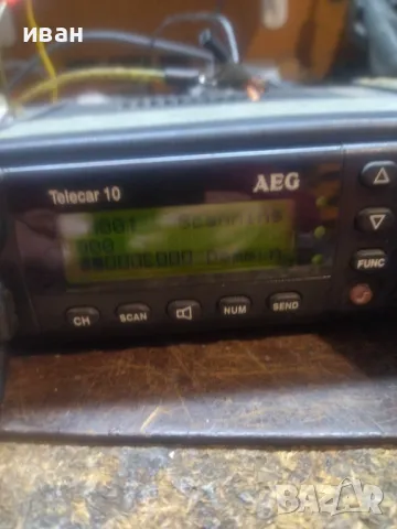 Радиостанция AEG Telecar 10, снимка 2 - Друга електроника - 49677644