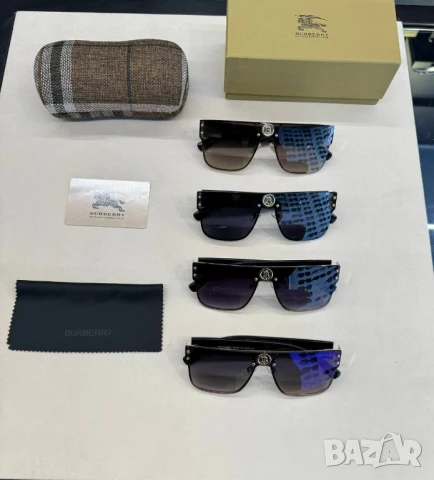 очила с черен обикновен калъф и ув защита burberry louis vuitton 