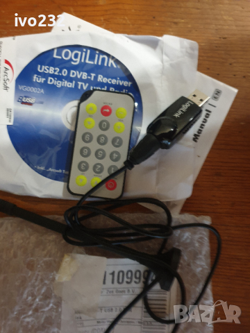 logilink dvb usb tv receiver and radio, снимка 3 - Друга електроника - 36558822