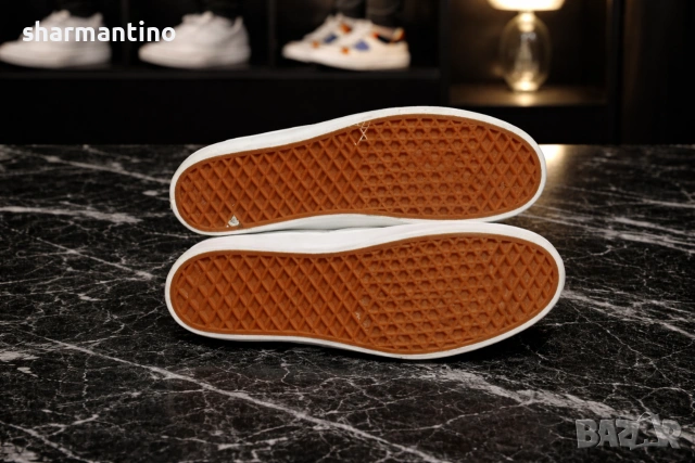 Vans Slip On White Leather N 38 Limited, снимка 4 - Кецове - 54205456
