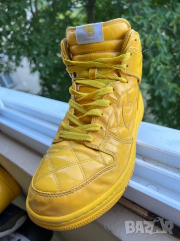 Nike Dunk Zoom High Supreme Yellow -- номер 44, снимка 6 - Кецове - 34325183
