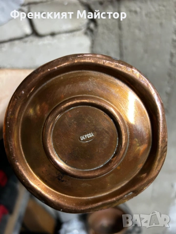 Старинен меден съд, снимка 3 - Други ценни предмети - 54126585
