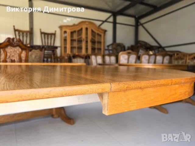 Разтегателна трапезна маса 3,60 м. , снимка 6 - Маси - 50508891