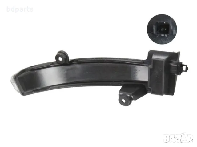 Ляв мигач в огледалото, Renault, Megane 4 IV, Clio 5 V, Led, 2 ПИН, снимка 2 - Части - 56142240